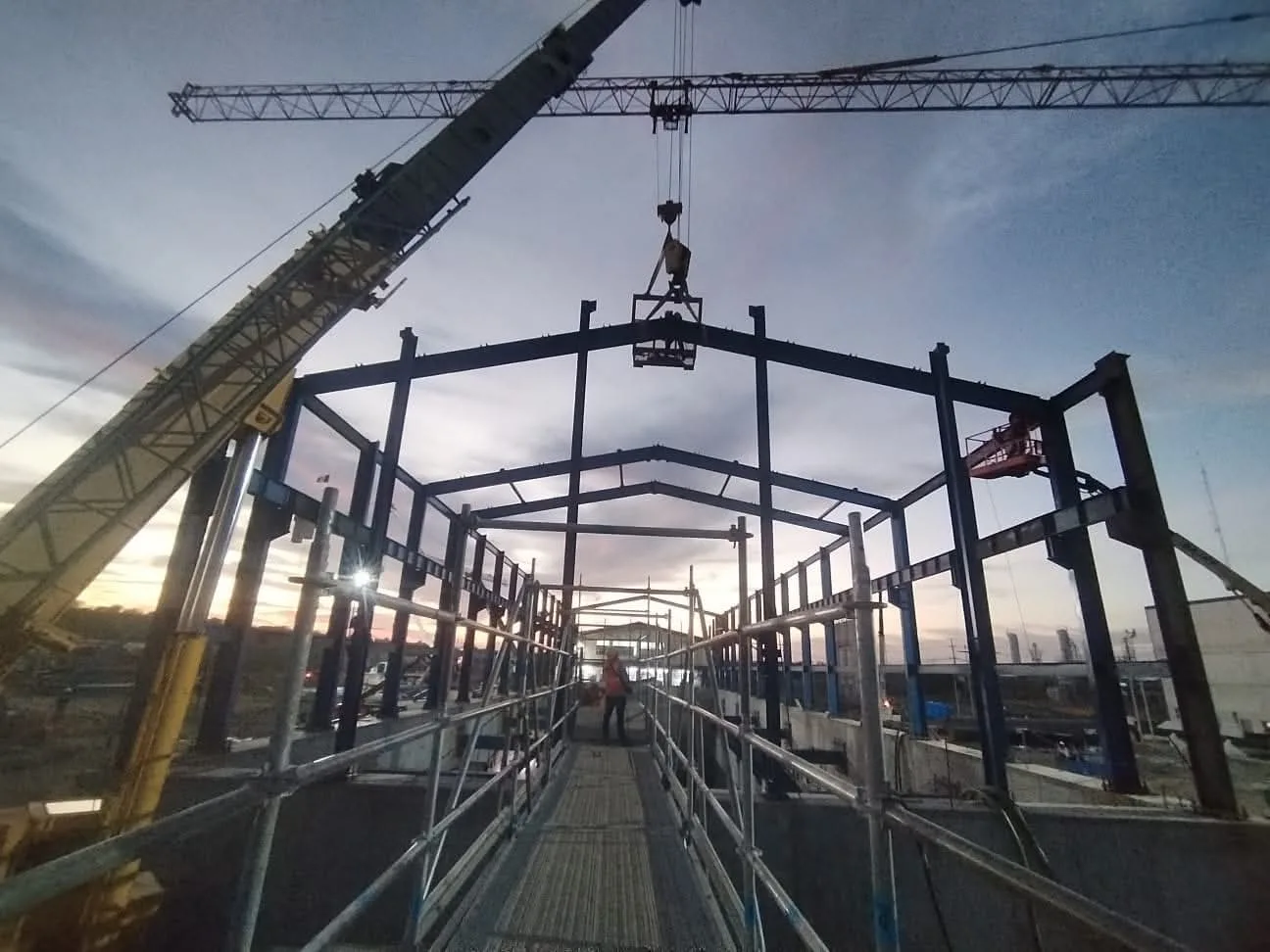 Montaje de nave industrial por I.A.S.E Ingeniería